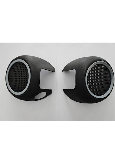 Mini Cooper S R55 R56 R57 R58 R59 Ön Kapı Üst Alt Hoparlör Kapağı 4 Lü Tam Set 51412753333 51412756567
