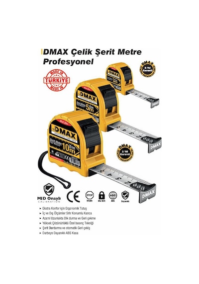Dmax 5 25 Şerit Metre 5