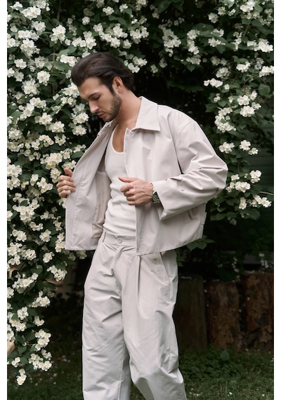 Mai Collection Mai Studios Co. Sergio Düğmeli Gri Erkek Pantolon gri