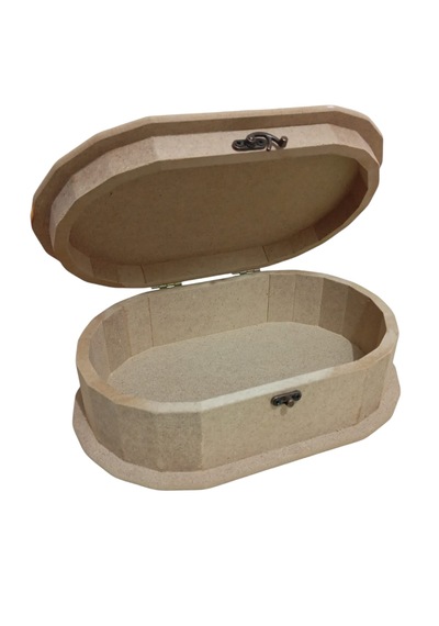Mdf 3'lü Oval Kutu Seti
