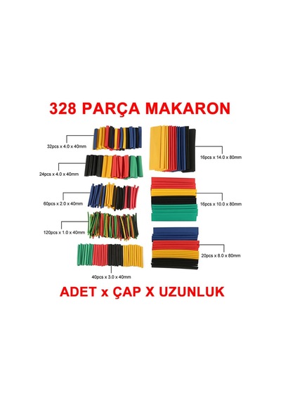 Makaron Set 328 Parça