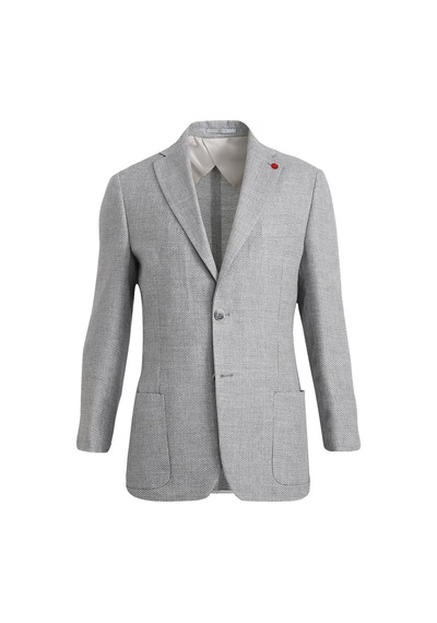 Uki Gri Comfort Fit 6 Drop Ceket Gri