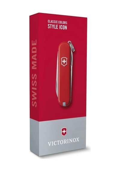 Victorinox Classic SD 0.6223.G Kırmızı İsviçre Kamp Çakısı 7F Kırmızı