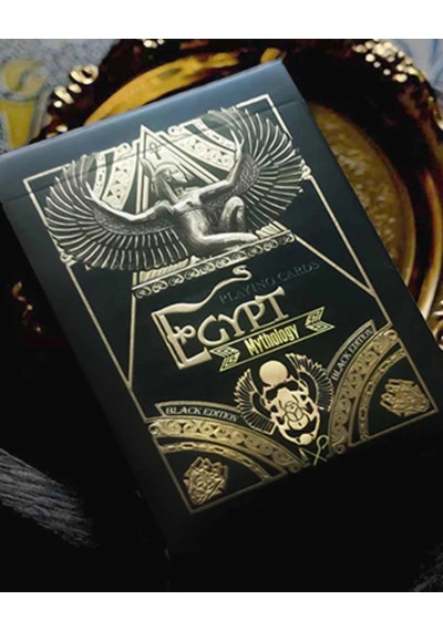 Egypt Mythology Black Edition Pharaoh Dark Gray Oyun İskambil Kartı