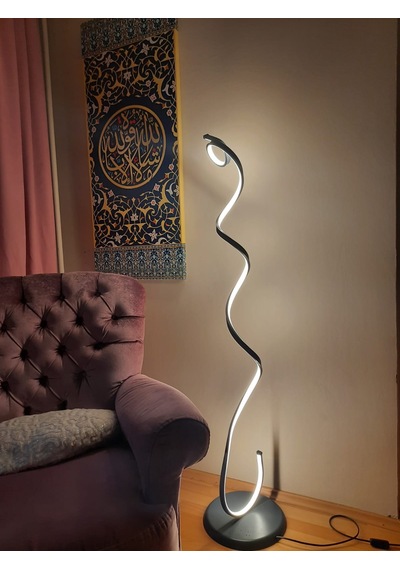 Snake 3 Renk Işık 140 CM Lambader Antrasit
