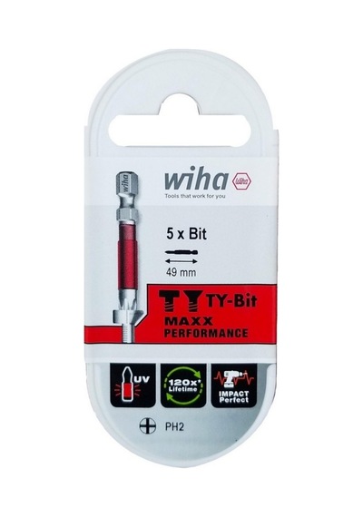 Wiha 7041ty Ty Bits Uç Seti 49mm Yıldız Ph2 5p 42119