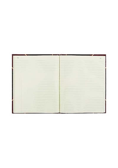 Ulusal Marka Texhide Serisi Kayıt Defteri, 26,4 X 21,4 Cm Siyah, 150 Sayfa 56211 , Siyah/bordo