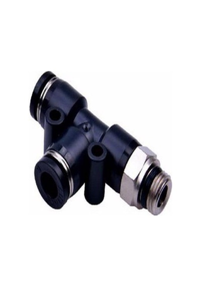 1/8-10 Yan Bacak Te Pnömatik Fittings