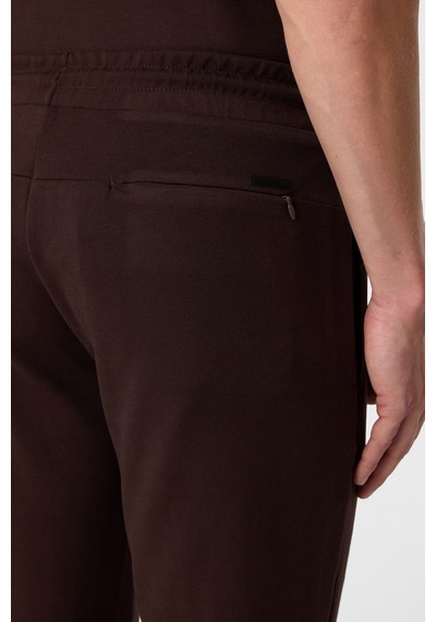 Back And Bond Regular Fit Örme Kahve Jogger Pantolon Çok Renkli
