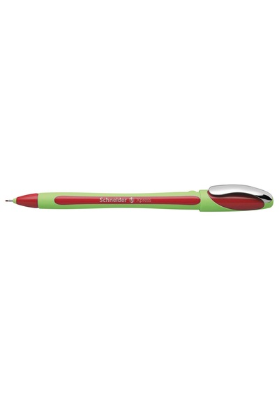 Schneider Xpress Fineliner 0.8 Mm Fiber Uçlu Kalem Kırmızı 10 Ade