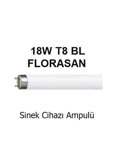Sinek Cihazı Ampulü 18W Bl T8 Floresan Ampul 60Cm