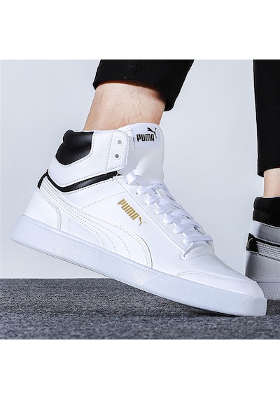 Puma Shuffle Mid Unisex Günlük Spor Ayakkabı 38074801 Beyaz