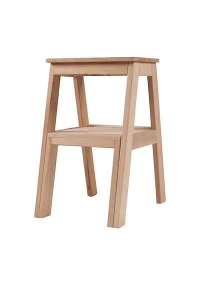 Step Karya İki Basamaklı Masif Tabure Merdiven Yükseklik 55 CM