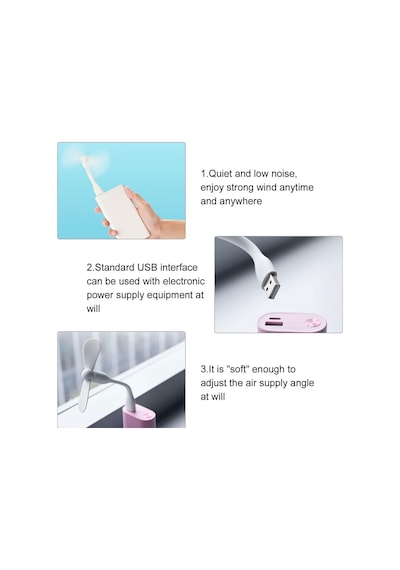 Mini Usb Vantilatör, Esnek Mini Fan, El Vantilatörü, Pc, Powerbank, Usb Cihazları İle Kullanılabilir, Sessiz Taşınabilir Usb Mini Soğutma Fanı Soğutucu, Seyahat Fanı 2 Adet Diğer Mini Usb Vantilatör, Esnek Mini Fan, El Vantilatörü, Pc, Powerbank, Usb Cihazları İle Kullanılabilir, Sessiz Taşınabilir Usb Mini Soğutma Fanı Soğutucu, Seyahat Fanı 2 Adet Diğer