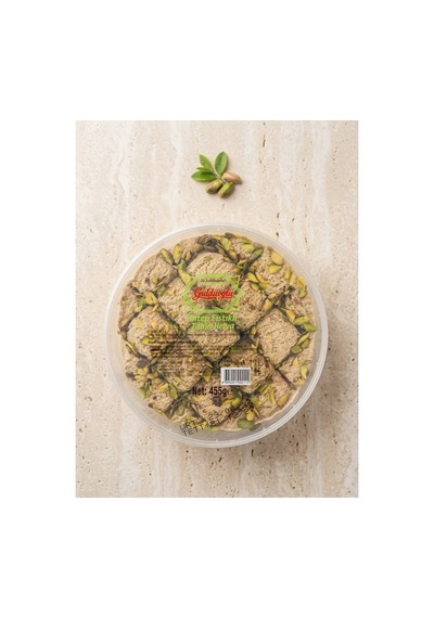 Antep Fıstıklı Helva 455 Gr Kase Ambalaj