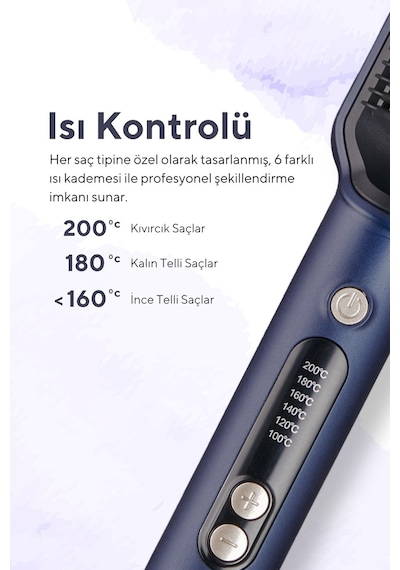 Kumtel HHSB-01 Seramik Saç Düzleştici Fırça