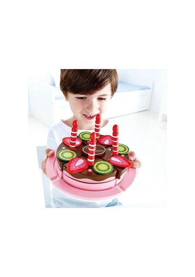 Hape Çift Aromalı Oyuncak Doğum Günü Pastası