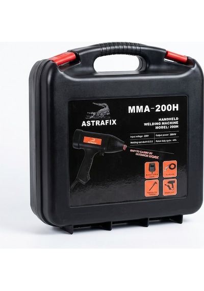 Mma-200h 200 Amper 3900w Dijital Göstergeli Full Set Çanta Kaynak Makinesi
