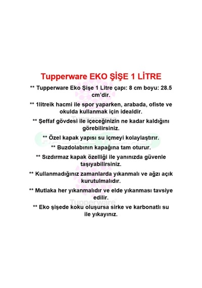 Eko Şişe 1 Litre Matara Suluk Water Bottle Hsgl Lacivert