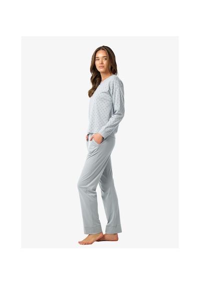Blackspade Kadın Pijama Takımı 52210 - Desenli