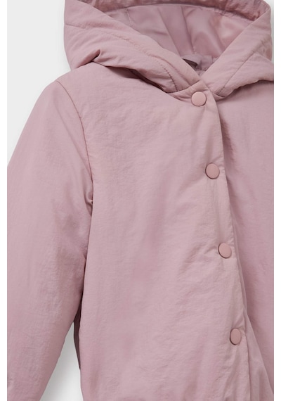 Defacto Su Geçirmez Kapüşonlu Mont Kız Bebek F8361a526sppn426 Pembe-pn426