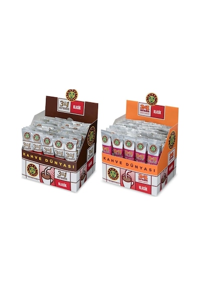 Kahve Dünyası 3ü1 Arada Klasik Kahve 40 x 18 G + 2si 1 Arada Klasik Kahve 40 x 12 G