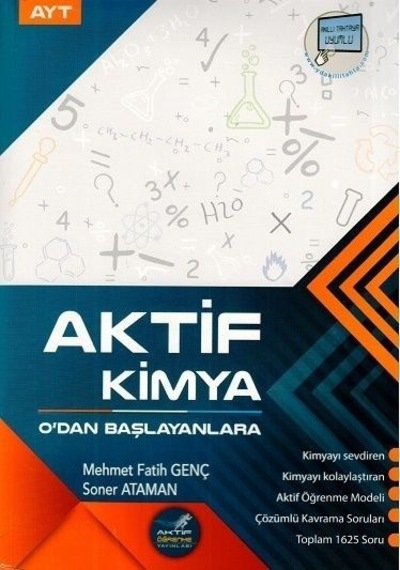 Ayt Aktif Kimya 0 Dan Başlayanlara Aktif Öğrenme Yayınları