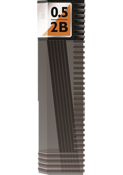 Tombow Min Klasik Mono Lead 2B 0.5 MM R5-Rg 2B 12 Adet