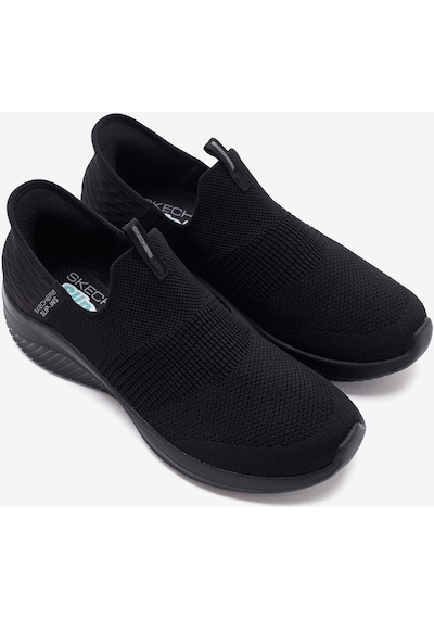 Skechers Slip-ins: Ultra Flex 3.0-cozy Streak Kadın Siyah Spor Ayakkabı 149708 Bbk Siyah