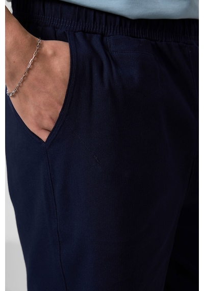 Tommylife Lacivert Standart Fit Dokuma Hafif Esnek Chino Şort - 81290 Lacivert