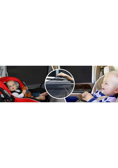 Hein 2 Adet Araba Yan Cam Perdesi Oto Güneşlik Perde Genel