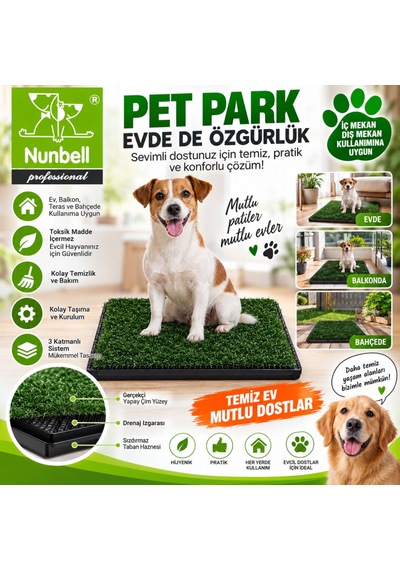 Nunbell Pet Park Köpek Tuvaleti - 100