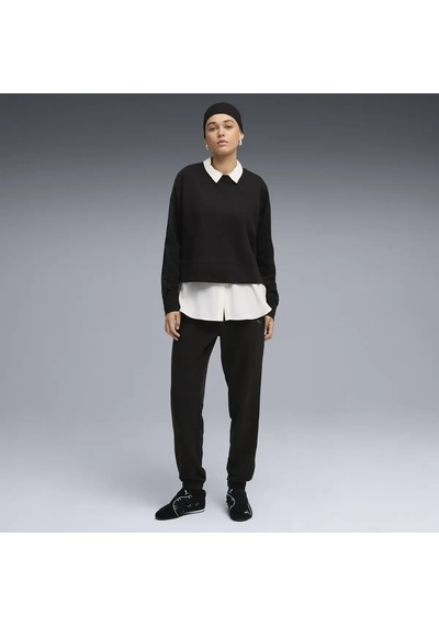 Puma Her Comfort High-waist Pants Siyah Kadın Eşofman Altı