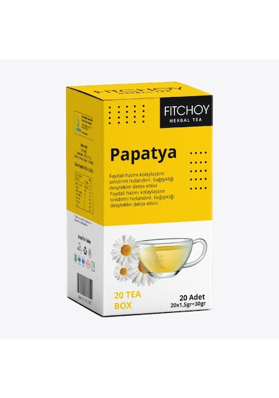 Fitchoy Papatya Çayı 20 Adet