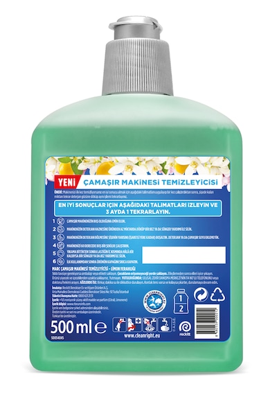 Marc Çamaşır Makinesi Temizleyici Floral 500 ML + Limon Ferahlığı 500 ML