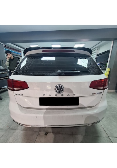 Vw Passat B8 Variant Spoyler, Passatb8 Wagon Spoiler Parlak Siyah