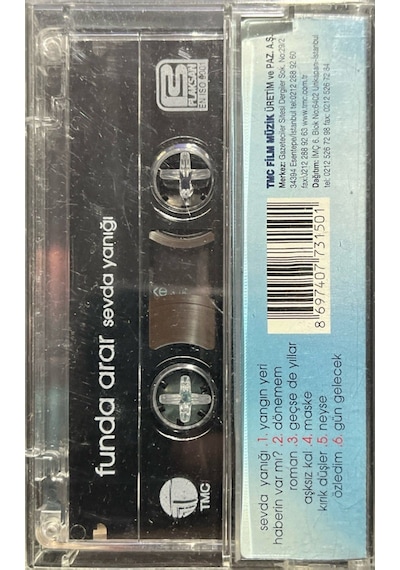 Plak Değildir Kaset Tir Kaset Funda Arar Sevda Yanığı Kaset Kas