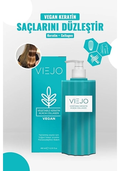 Vegan Saç Keratini - Collagen - Saç Düzleştirici