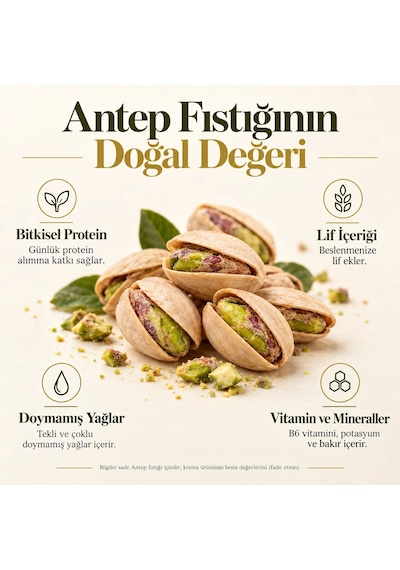 Pistacos %30 Antep Fıstığı Kreması 200 Gr 2 Adet