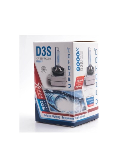 D3s 8000k Azure White Xenon Far Ampulü Ph4517