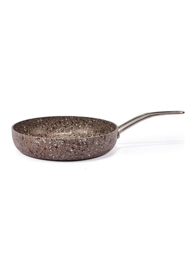 Brioni Stone-age Terra 28 Cm Çizilmez Yanmaz Yapışmaz İndüksiyonlu Tava Kahverengi