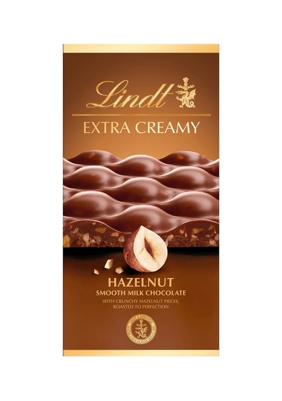 2 Adet Lindt Extra Creamy Hazelnut Smooth Milk Çikolata 80 G