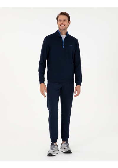 Pierre Cardin Lacivert Regular Fit Sweatshirt 50290662 Vr033