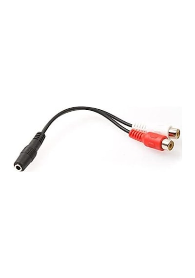 Sl-358 15cm 3.5 F To 2 Rca F Stereo Kablosu