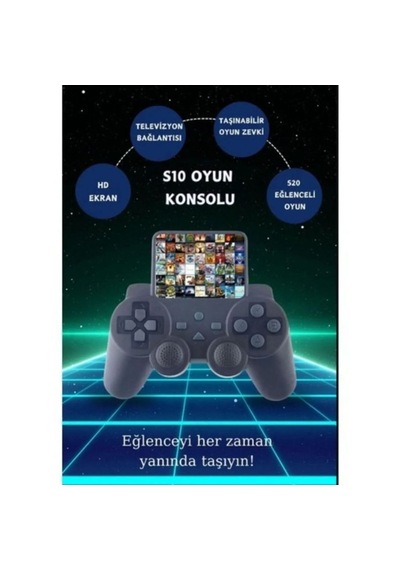 520 Oyunlu Kablosuz Oyun Konsolu i Oyun Konsolu