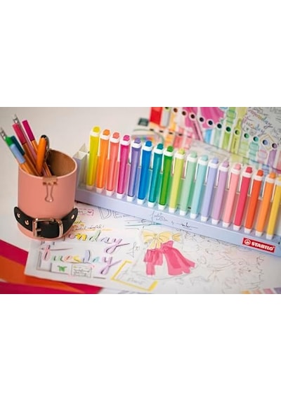 - İşaretleme Kalemi - Swing Cool - 8 Neon, 10 Pastel 103 Ivory