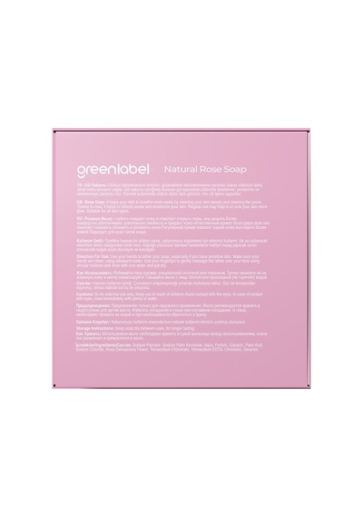 Greenlabel Doğal Gül Sabunu 120 G