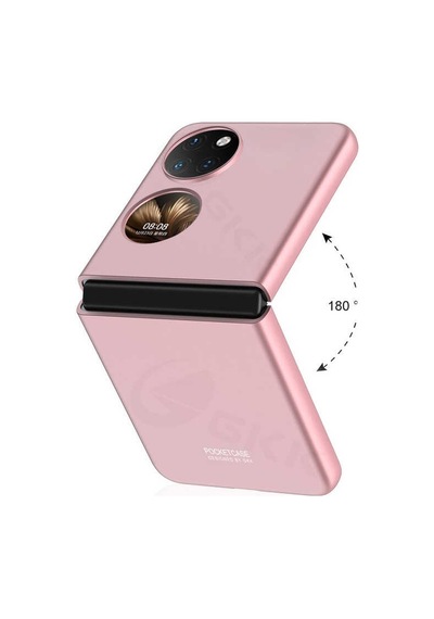 Huawei P50 Pocket İle Uyumlu Kılıf Mat Görünümlü Ultra İnce Telefon Kılıfı Kapak