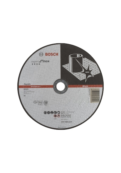 Bosch 230x1.9 mm Expert For Inox Rapido Düz - 2608603407