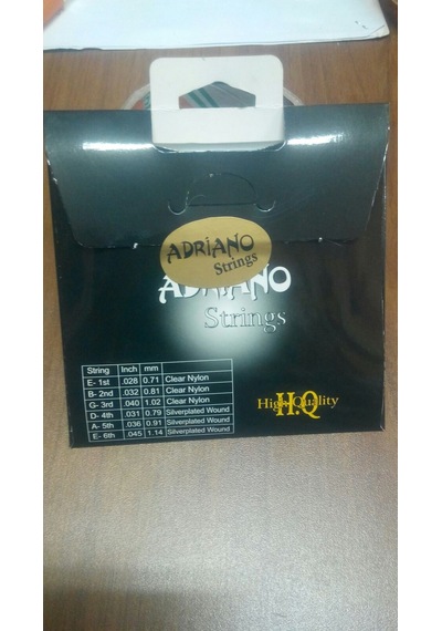 Adriano Set-644 Profesyonel Klasik Gitar Teli Seti